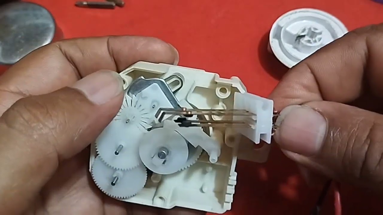 Temporizador de relevo de tres cables para lavadora