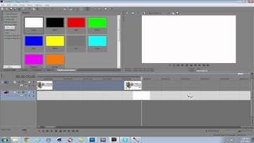How to make a 2d intro in Sony Vegas