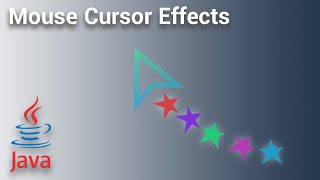 How to custom cursor with mouse effect using java swing
