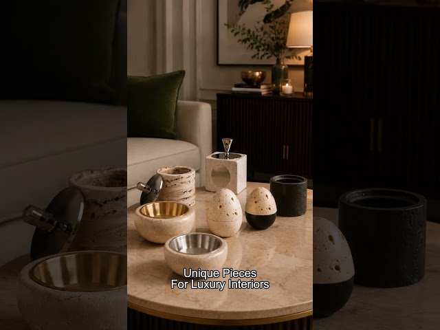 Inspired by the beauty of natural materials