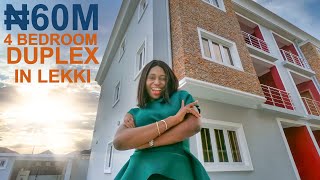 Inside a ₦60 MILLION ($157,000) 4 Bedroom Duplex in Lekki