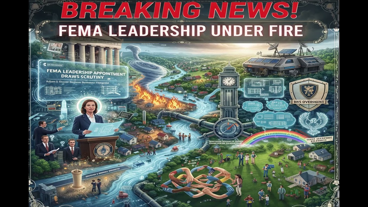 Breaking News  FEMA Leadership Pick Emphasizes Readiness and Reform Amid Growing Disaster Challenges