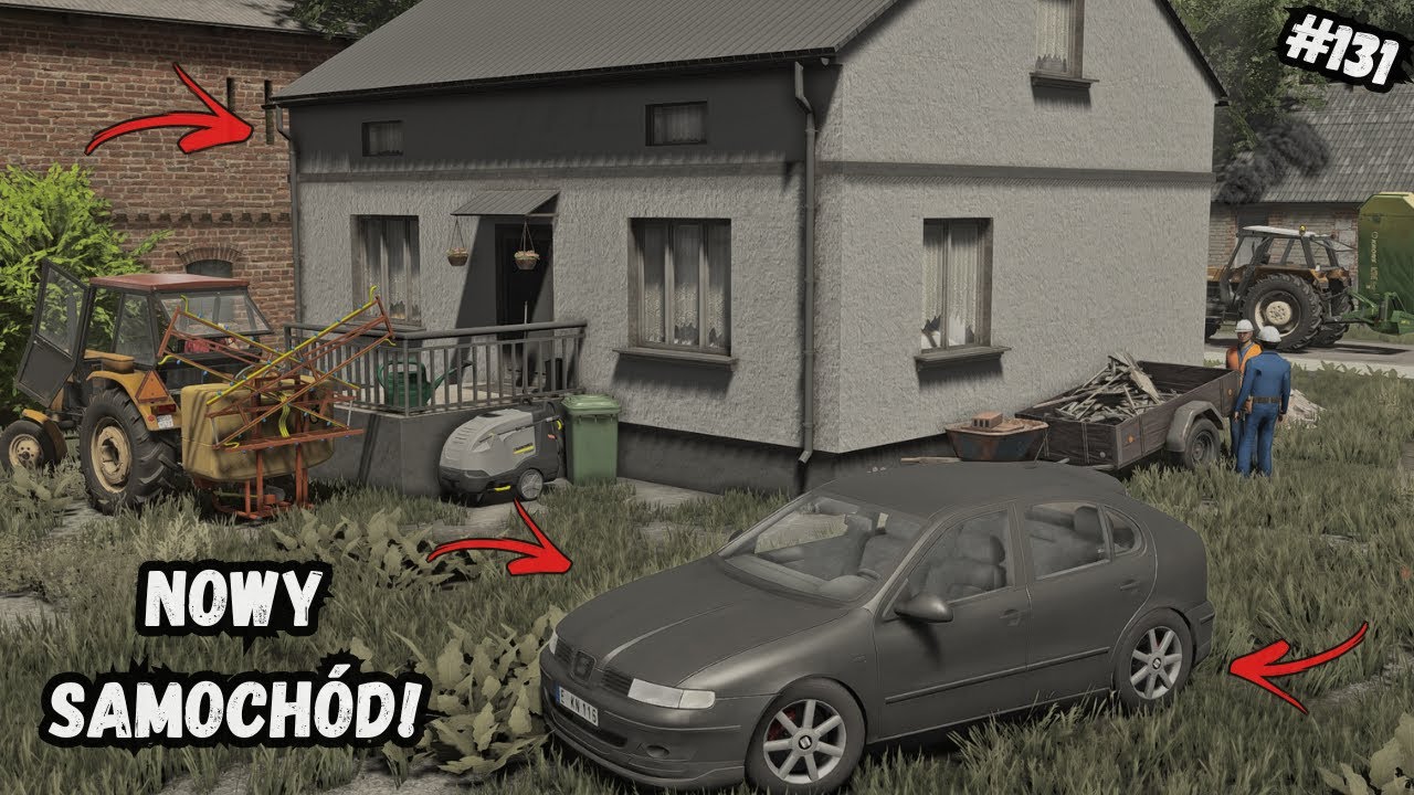 REMONT DOMU!😱WYMIANA AUTA!🔥Sprzedałem belki💲Rozpoczęcie Sianokosów & Opryski🌱"Polska Wieś" 