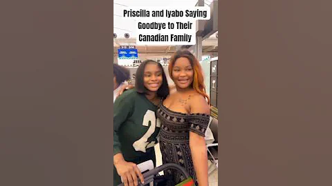Priscilla & Iyabo Saying Goodbye to Their Canadian Family#priscillaojo#princerakeem#juma#priscilla
