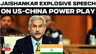 Jaishankar LIVE: EAM Jaishankar’s Hard-Hitting Speech On US–China Power Play | India News LIVE