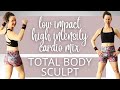 LIVE #281▹ Low Impact Home Cardio Workout Fat Burner ▹Total Body Weights Muscle Sculpt-Tone & Define