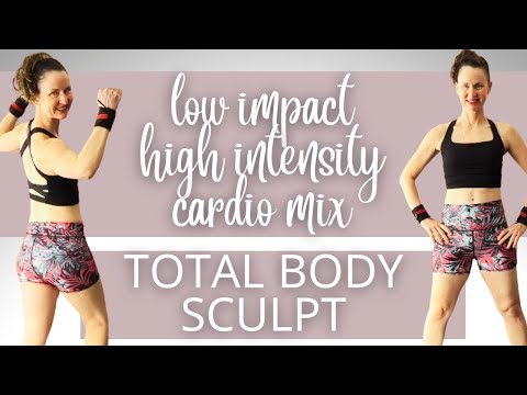 LIVE #281▹ Low Impact Home Cardio Workout Fat Burner ▹Total Body Weights Muscle Sculpt-Tone & Define