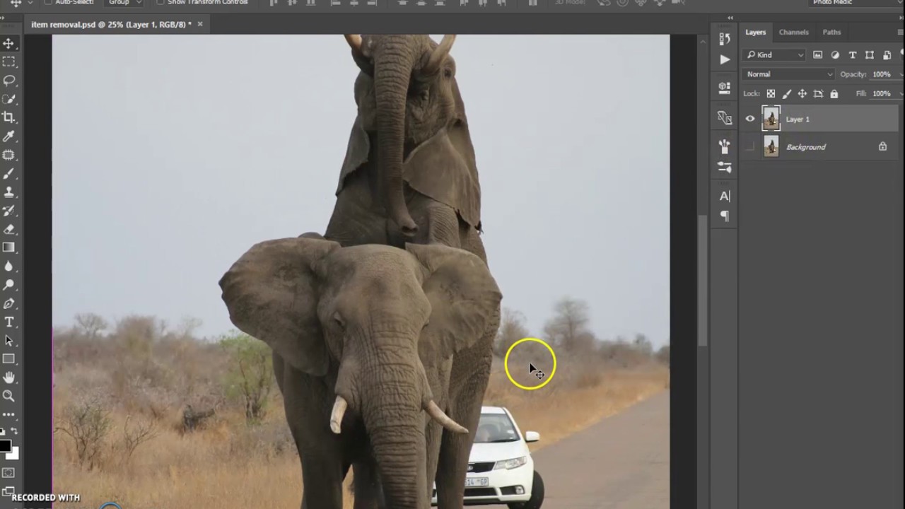 Photoshop Tutorial Remove Things From A Photo YouTube
