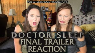 Doctor Sleep Final Trailer REACTION
Come play with us! ......FOREVER
PATRONS:
Kevin
David S.
Esteban
Kellie DA
Mateusz Wojnarowicz
Janne
#DoctorSleep #TrailerReaction #FinalTrailer
JOIN THE PERFECTLY SERIOUS PRODUCTIONS SUPPORTER FAMILY
https://www.patreon.com/PerfectlySerious
FOLLOW PERFECTLY SERIOUS PRODUCTIONS
Subscribe: https://www.youtube.com/c/perfectlyseriousproductions
Website: https://www.perfectlyserious.com
Twitter: https://www.twitter.com/PSProductionsCA
Facebook: https://www.facebook.com/perfectlyserious/
Instagram: https://www.instagram.com/psproductionsca/
FOLLOW CAITLIN
Subscribe: https://www.youtube.com/channel/UCls8mnDD1YcTh887dzbNnZQ
Twitter: https://twitter.com/MewMittens
Instagram: https://www.instagram.com/mew_mittens/
FOLLOW JULIA
Instagram: https://www.instagram.com/julia_bird5278/
FOLLOW KATEY
Twitter: https://www.twitter.com/kateyrose88
Instagram: https://www.instagram.com/kateyrose88 Doctor Sleep Final Trailer REACTION