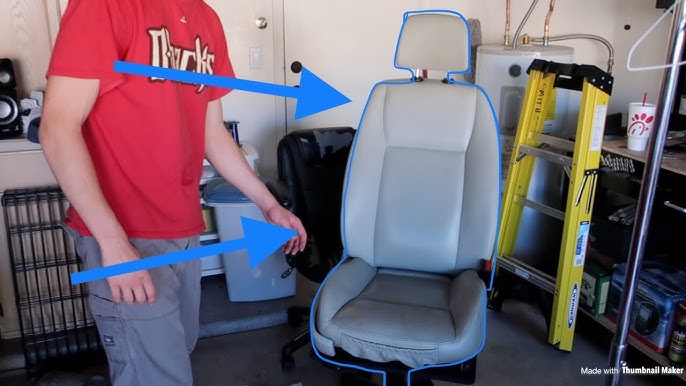 Office chairs made of car seats