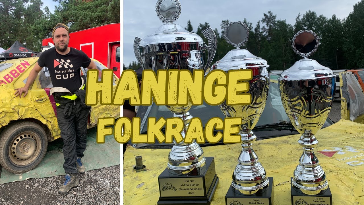 Folkrace i Haninge - Oljetråget går sönder