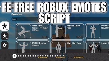 (FE) Free Robux Emotes SCRIPT | Pastebin 100%