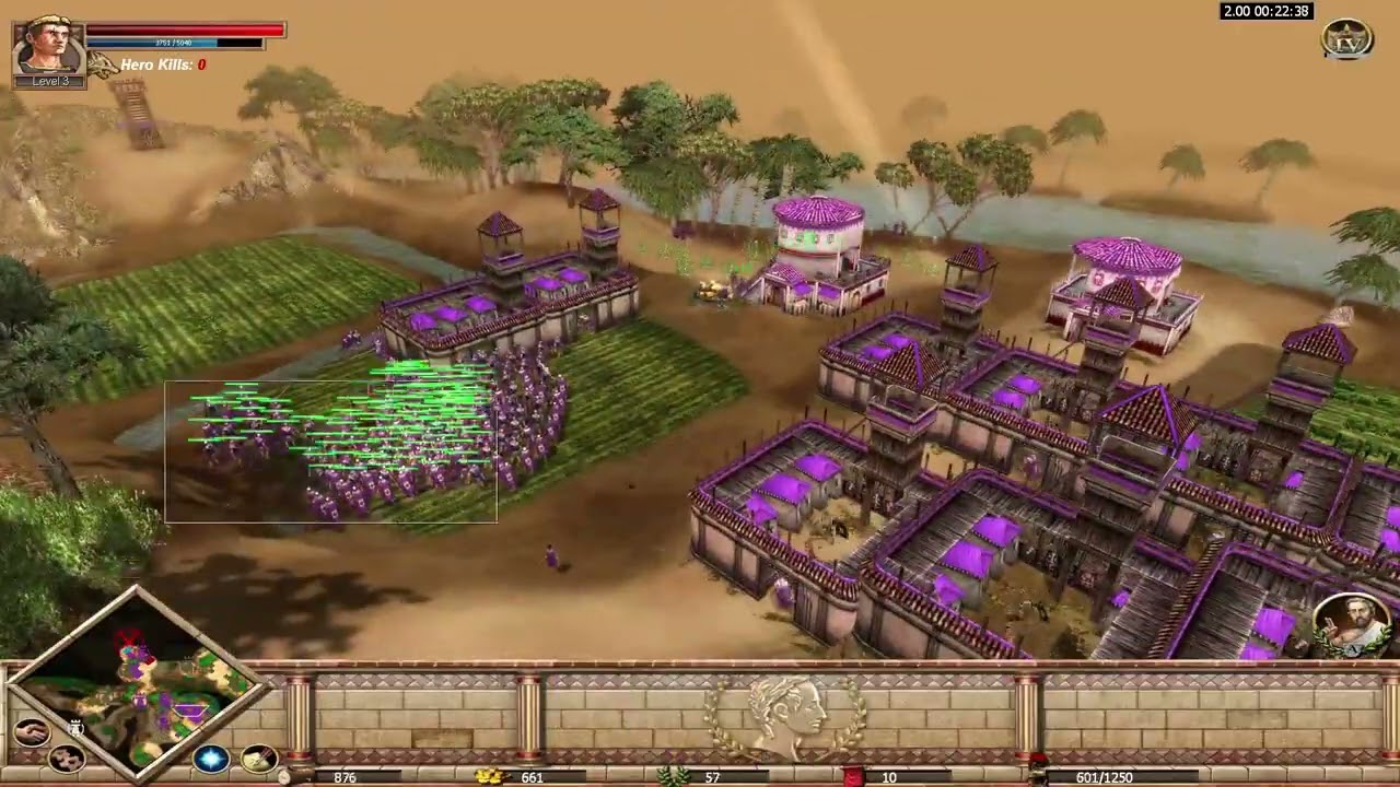 Rise and Fall Civilizations at War Multiplayer # 2 vs 2 Awesome Gameplay 2022