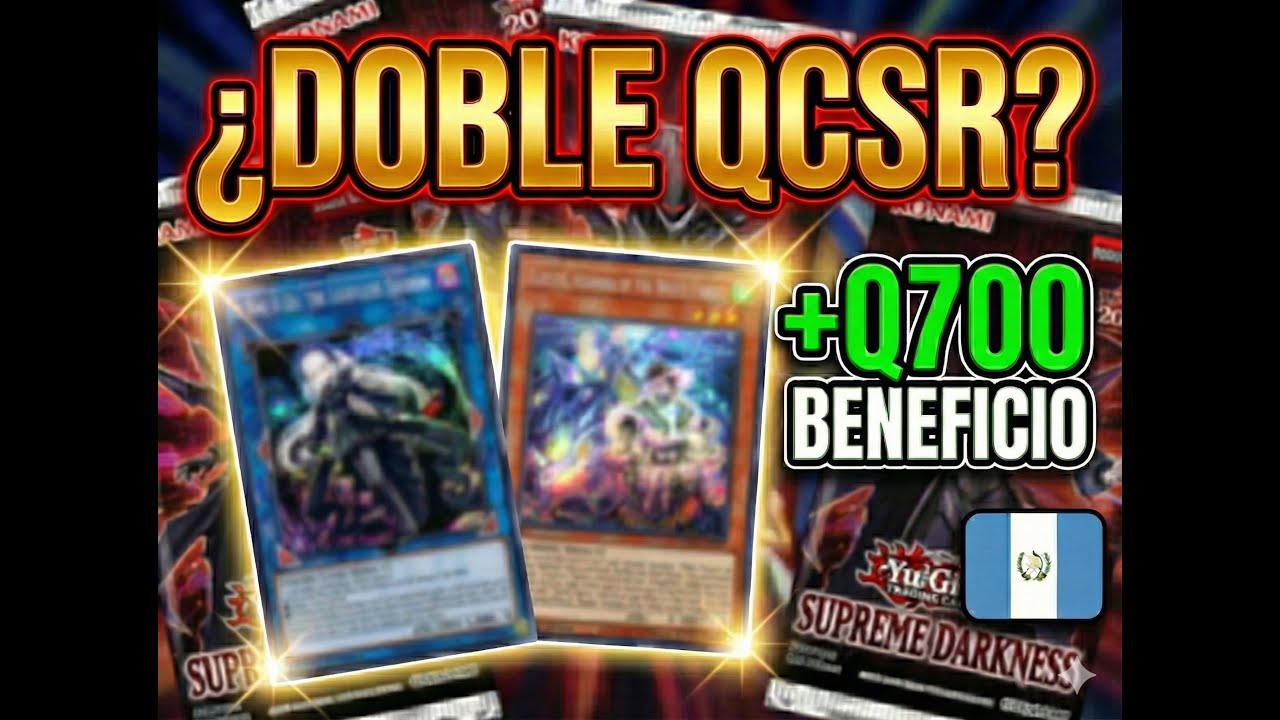 ¿VALE LA PENA? Gane más de Q.700.00 con esta caja de Supreme Darkness 🤑