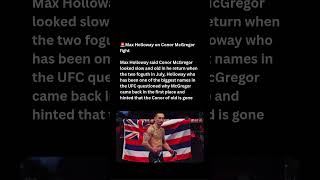 Max Holloway calls out Conor McGregor #ufc #mma #maxholloway #conormcgregor #iliatopuria #khabib