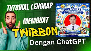 How to Create a Twibbon Using ChatGPT and Share the Link on Social Media screenshot 1