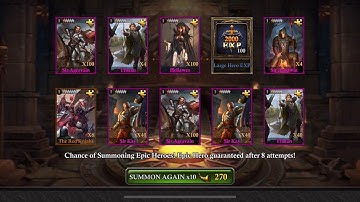 Trick & Tip For Maxing Heroes - King of Avalon