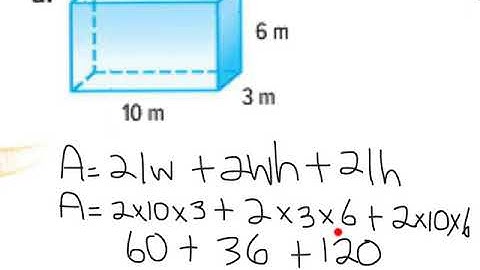 Course 2: L.8-6 Surface Area of Prisms