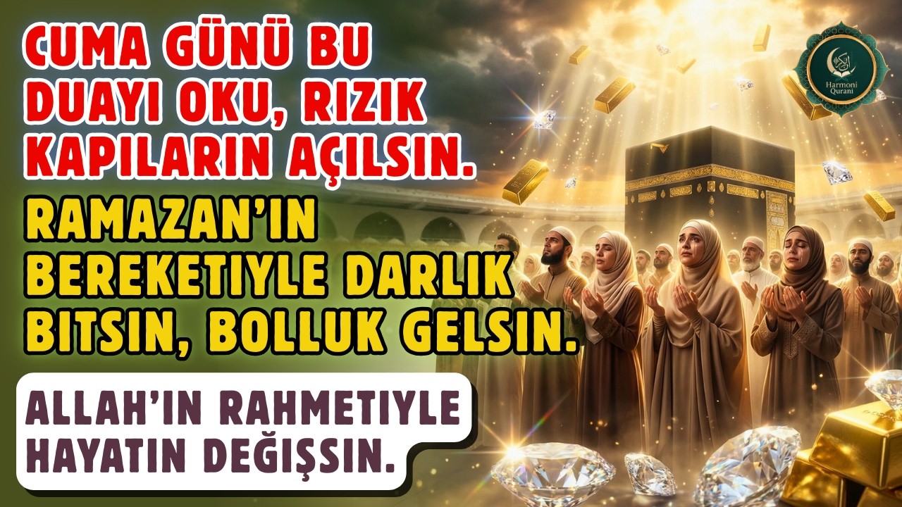 Darlık Bitsin Bolluk Gelsin! 💸 Ramazan Cuma Günü Rızık Duası