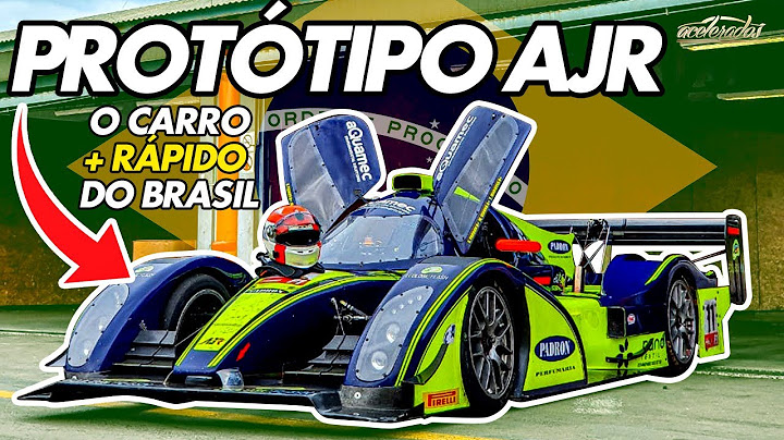 Putting the pedal to the metal in Brazil's fastest car! GC accelerates the AJR prototype at Velop...