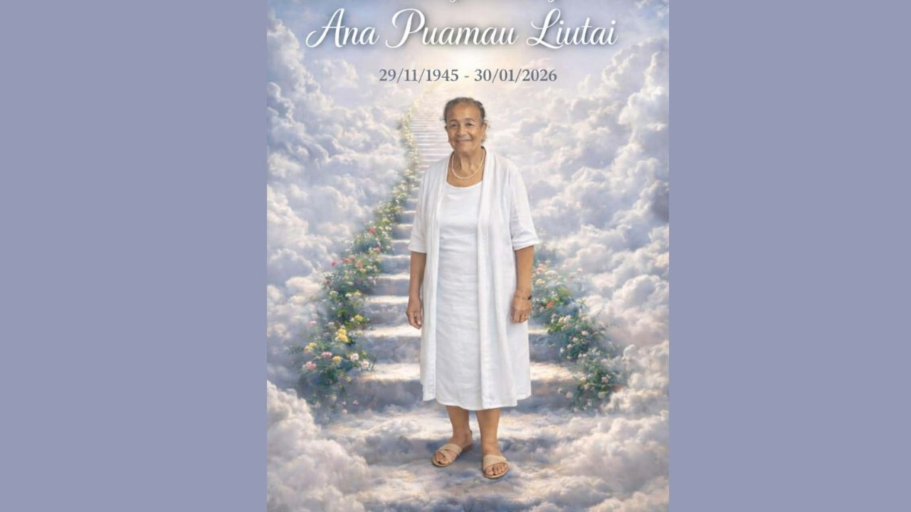 In Loving Memory of Ana Puamau Liutai 29.11.1945 - 30.01.2026