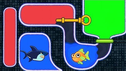 This "Save The Fish" Level is IMPOSSIBLE! (Pull the Pin Walkthrough) | save fish pull pin mobile