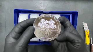 2020 ATB Silver Coins Unboxing! 5 oz Silver America the Beautiful Salt River Bay