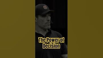The Power of Decision | Tony Robbins Motivation #motivation #mindset