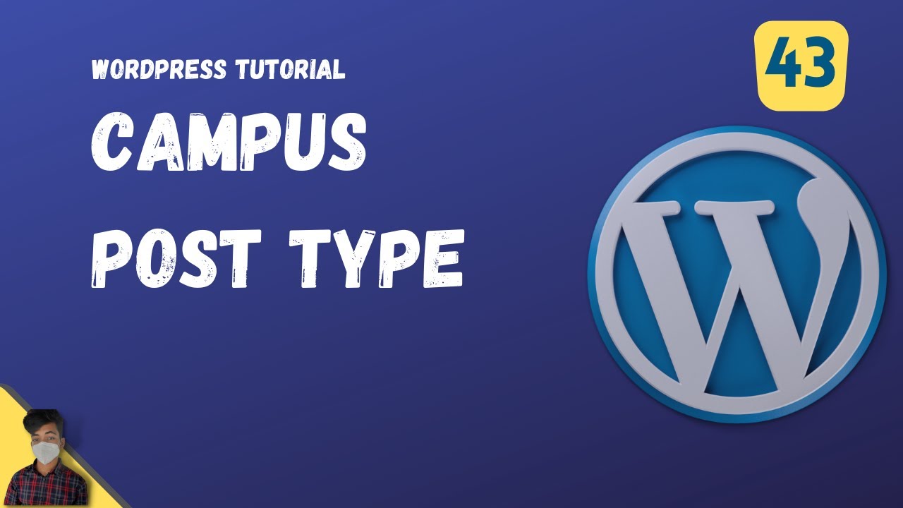 Campus Post Type | WordPress Tutorial | Episode 43 - YouTube