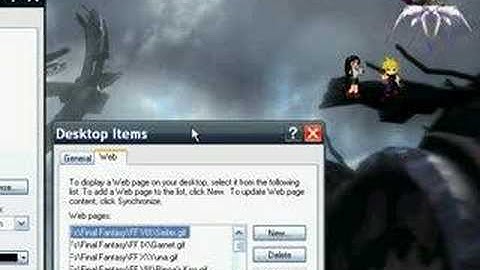 My XP Wallpaper with Animated GIFs