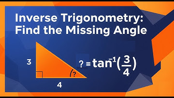 Inverse Trig Functions - Find Angles in Right Triangles