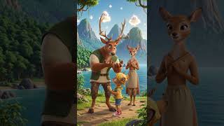 Dreaming Cat Travels Building the Future #DeerFamily #BuildingTheFuture #WildlifeStories