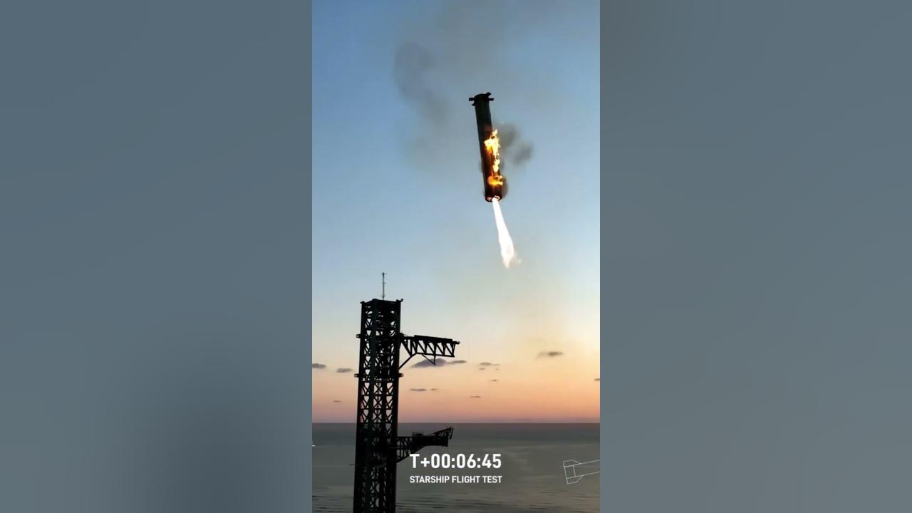 Spaceship chopstick landing spacex Elon musk YouTube