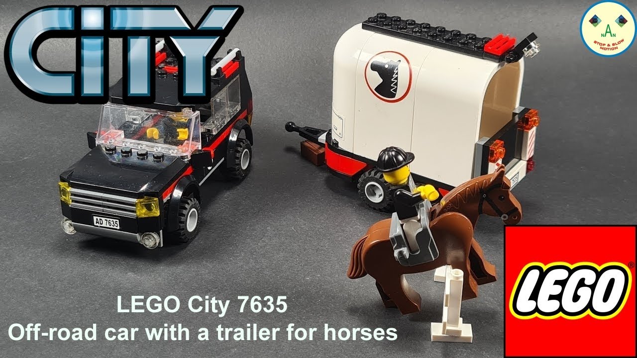 LEGO City 7635 Terénní vůz s přívěsem pro koně - Builds Itself (Stop ...