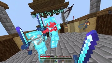 Small mob arena I made on bedrock edition