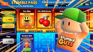 NEW PACMAN STUMBLE PASS 🟡👾 Stumble Guys UPDATE 0.63