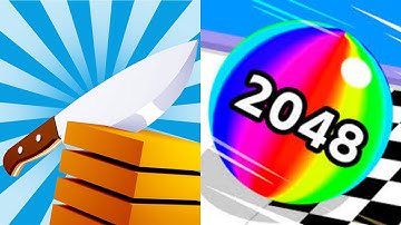 Slice it all Vs BallRun 2048 Android iOS Mobile Gameplay Walkthrough