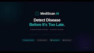 Mediscan AI: Next-Gen Skin Health Diagnostic Tool