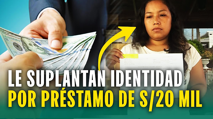 Debe S/20 mil por préstamo pero nunca lo pidió: Joven denuncia suplantación de identidad