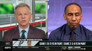 “Victor Wembanyama revenge game incoming!” - Stephen A. Smith previews Spurs vs. Thunder in Game 3