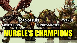 10 Strongest Plague Champions of Nurgle