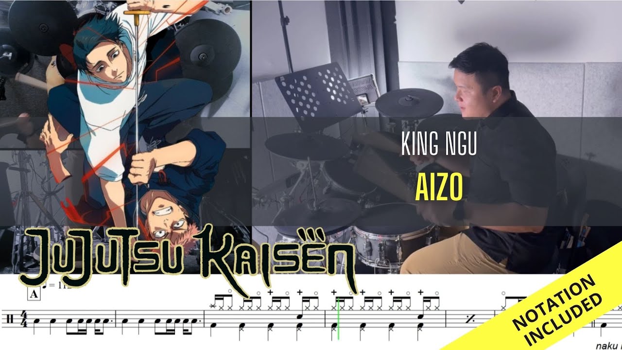 Дзюдзюцу Кайсен (OP5) | Король антилоп гну | Азо | Кавер на барабанах | Рэймонд Го