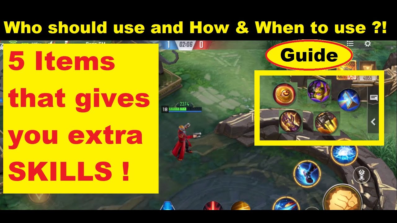 Build Items that gives extra skills | Guide | MARVEL Super War