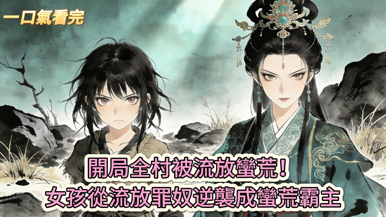 完结小说💕《穿越之成爲大力小寡婦》開局全村被流放蠻荒！女孩從流放罪奴逆襲成蠻荒霸主#推文 #小说 #悠悠书屋