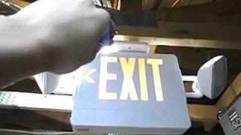 All My Exit Signs and Emergency Lighting