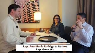 Denying Quorum in Texas to Save Democracy w/ Rep. Ana-María Rodríguez Ramos & Rep. Gene Wu