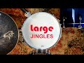 Oruga Percussion Large Jingles | Magnetic Floating Sound Modifier for Drums, Cymbals &amp; Hi-Hats