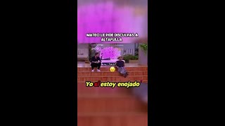 Mateo le pide disculpas a Altafulla en la casa de los famosos colombia