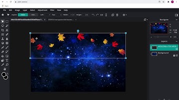 *HOW I CREATE GALAXY SPACE BACKGROUND PICTURE USING PIXLR E ONLINE ADVANCED PHOTO EDITOR?*