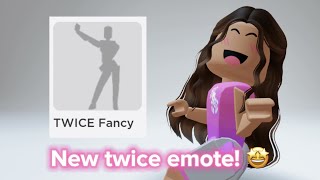 NEW TWICE EMOTE IN ROBLOX 😱🥹